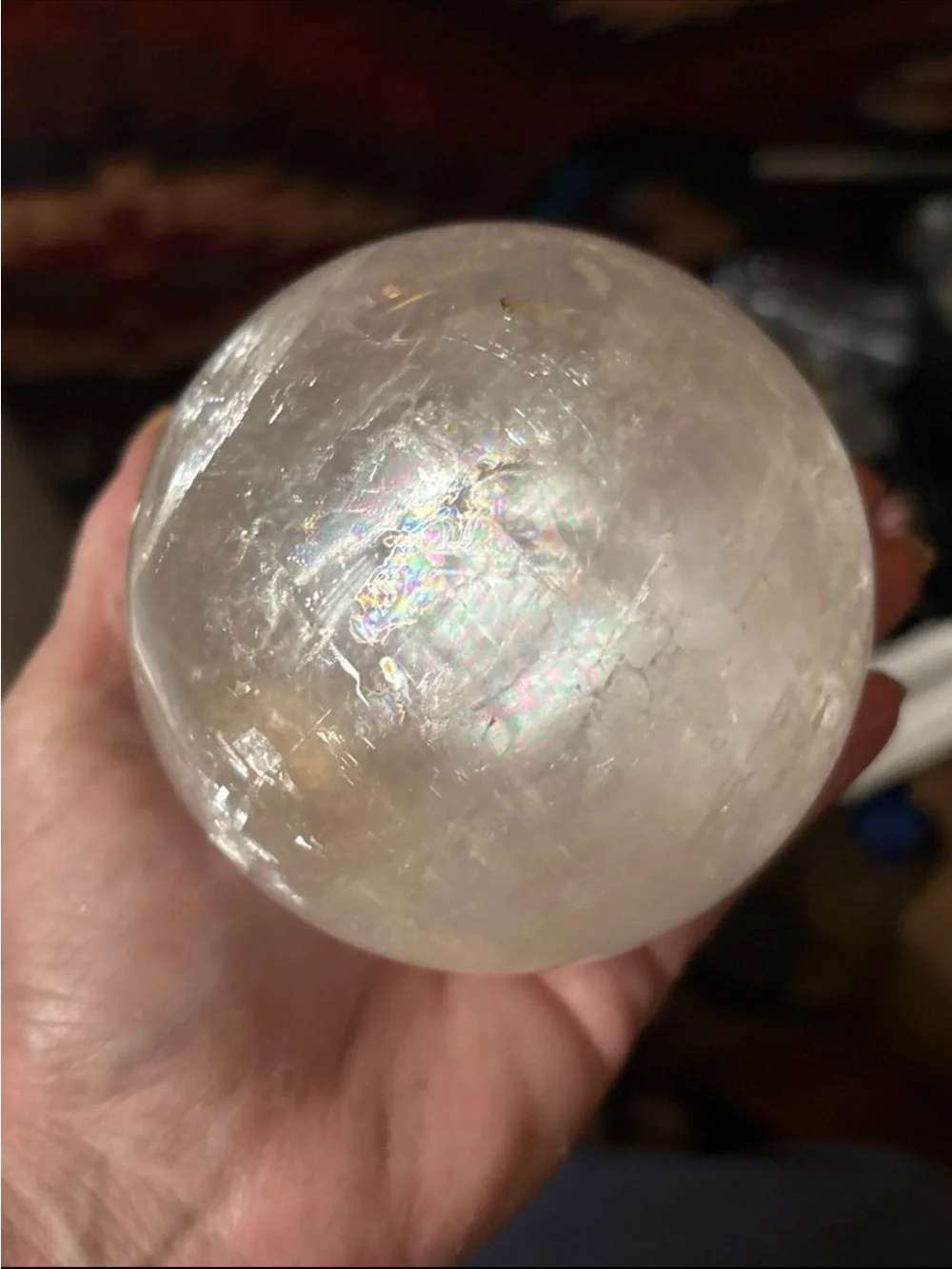 Optical Calcite Sphere 2.1lbs
